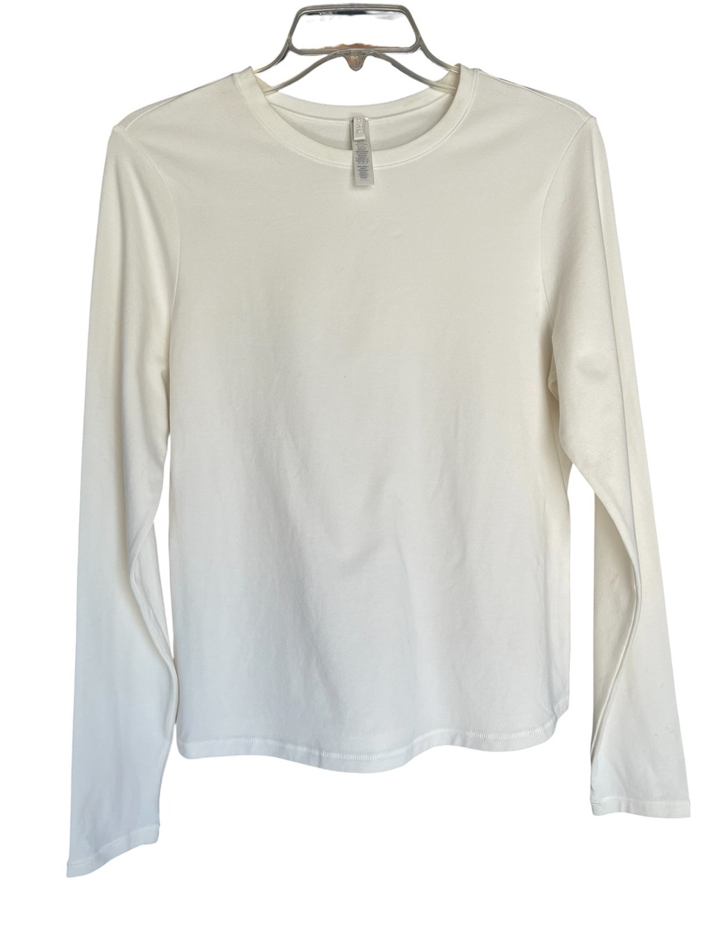 SKIMS Stretch Cotton Long Sleeve T Shirt
